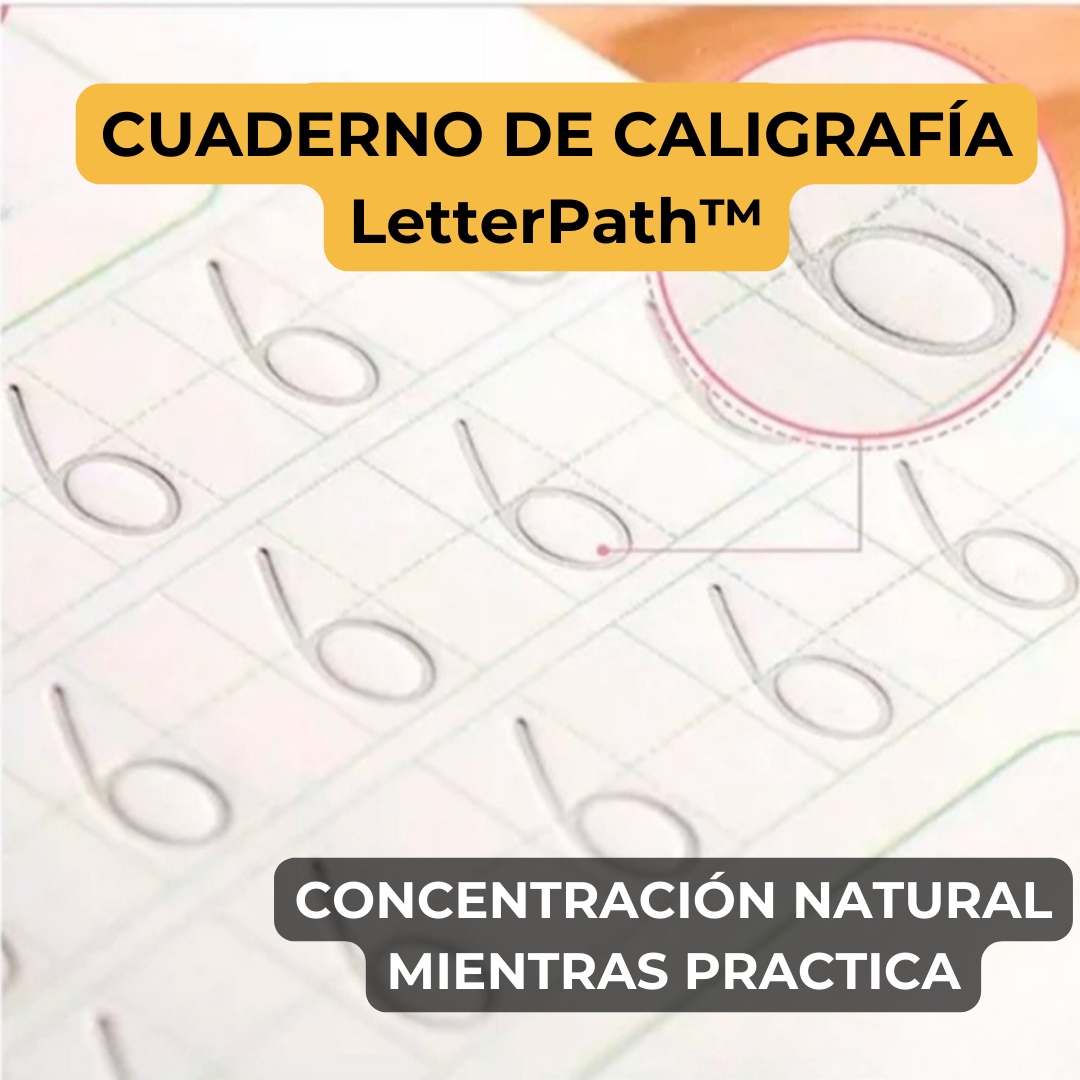 Cuaderno de caligrafía LetterPath™