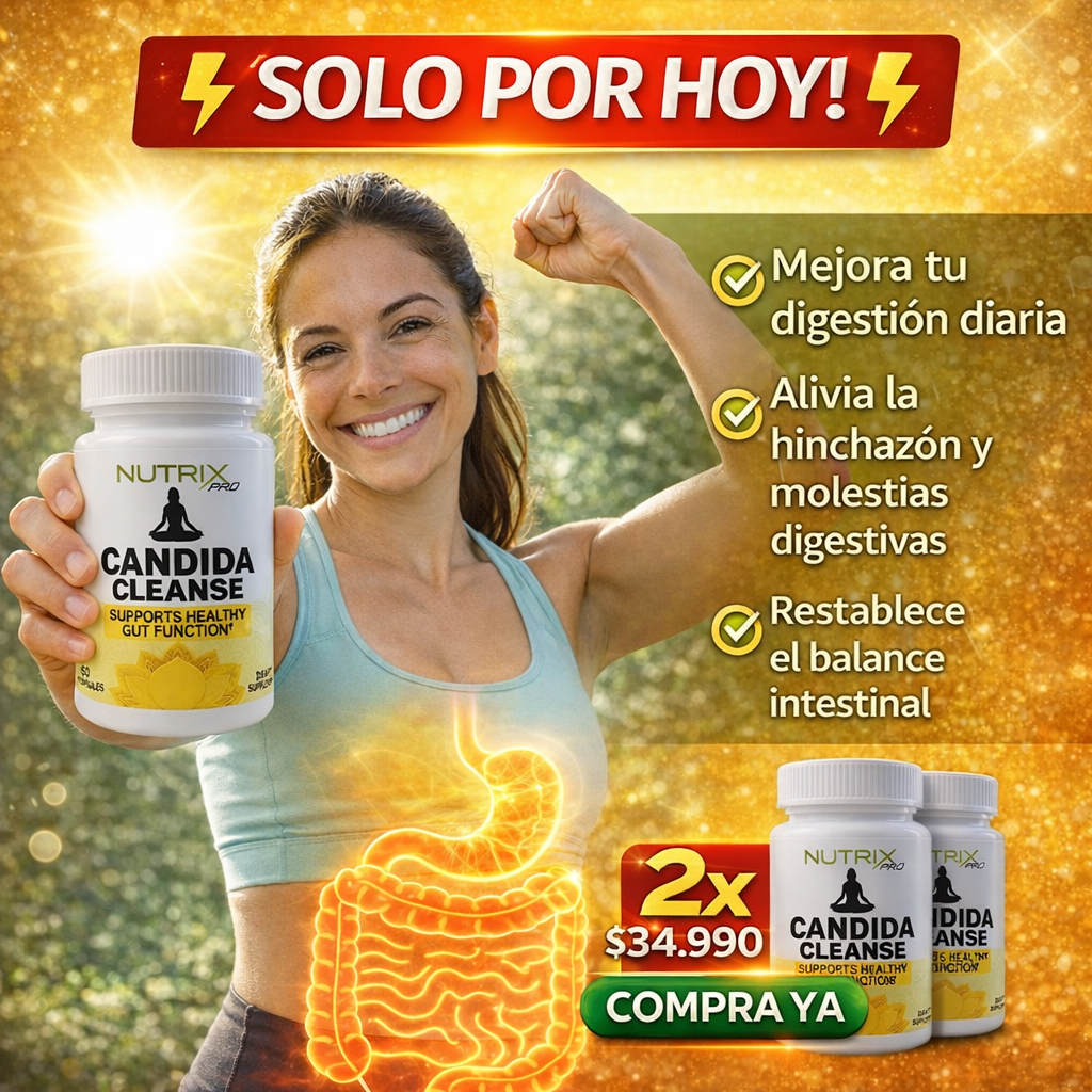 Suplemento Natural Candida Cleanse™