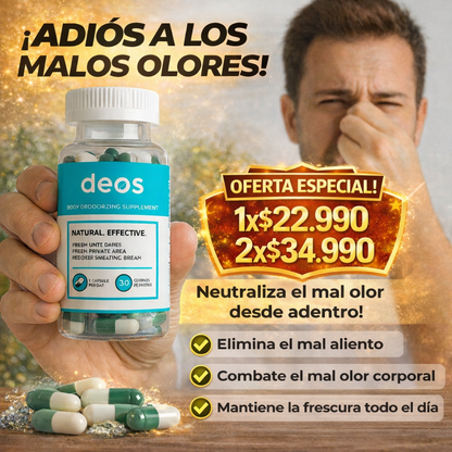 Neutralizador de olores corporales DEOS™